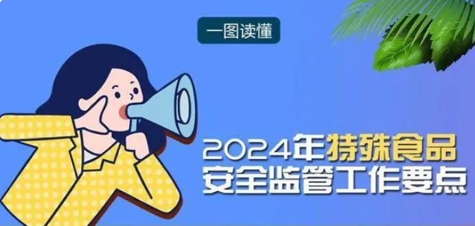 事涉保健食品！總局公(gōng)布《2024年特殊食品安(ān)全監管工(gōng)作(zuò)要點》